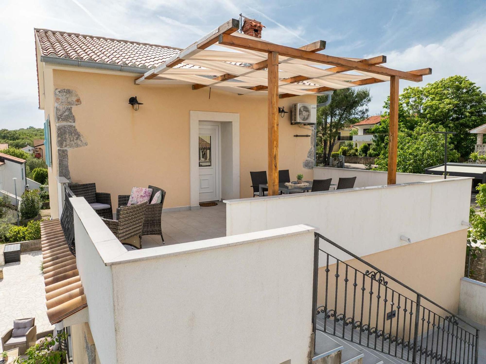 Apartment Marina Kornić Dış mekan fotoğraf