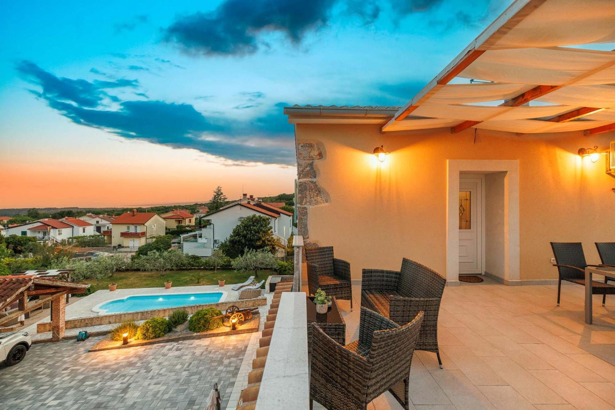 Apartment Marina Kornić Dış mekan fotoğraf